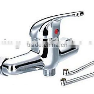Single Lever Mural Sink Mixer thumbnail-1