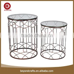 Home Decorative Fashion Glass Tabletop Bar Restaurant Table thumbnail-1