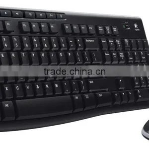 Wireless Combo MK270 920-004536 Black 8 Function Keys USB 2.0 RF Wireless Keyboard & Mouse thumbnail-1