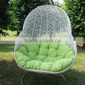 PE Rattan Outdoor Furniture Bird Hanging Chair thumbnail-1