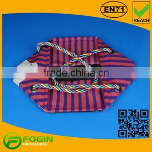 New Design Colored Plastic Packaging Bag With Handle thumbnail-2