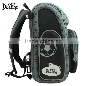 Football Print Boys School Bags for Kids School Backpack thumbnail-4