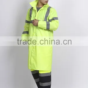 ZhongXu Waterproof and Breathable High Quality Police Reflective Raincoats thumbnail-1