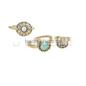 New Arrive Retro Gold Adult Power Ring thumbnail-3