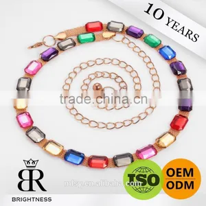 Fashion Color Jewelry Bracelets Chains for Garments Brightness F1-80039 thumbnail-1