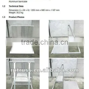 Portable Steel Barricade for Sale thumbnail-4