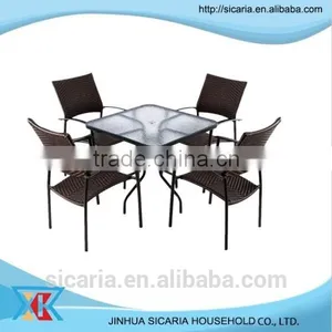 Moire Glass Square Dining Table thumbnail-2