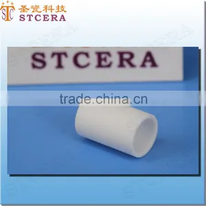 STCERA Zirconia Industrial Pipe High Strength Eyelet Bushings ZrO2 Ceramic Pipe thumbnail-1