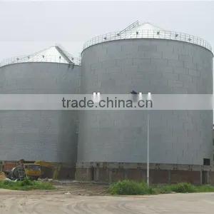 Auto Rice Mill Flat Galvanized Steel Silo thumbnail-1