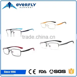 Attractive Rectangular Customized Metal Optical Eyewear Frame for Girls thumbnail-1