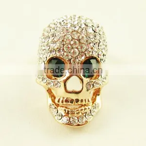 2014 Hot Latest Design Fashion Four Clover Diamond Ring Jewelry thumbnail-5
