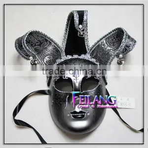 Full Face Sculptural Wall Venetian Mask thumbnail-4