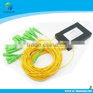 ABS PLC Splitter Box 1x16 PLC Fiber Optic Splitter In ABS Box thumbnail-1