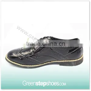 2015 Fashion Black Pu Leather Men Shoes, Leather Shoes For Men thumbnail-2