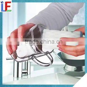Eco-friendly Melamine Cleaning Sponge Cup Scrubber thumbnail-1