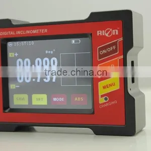 High Precision Touch Screen Angle Cube Digital Angle Protractor Inclinometer Gauge With 64 True Colors Night Vision Display thumbnail-1