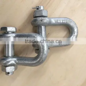 Round Pin Bow Shackle Lifting Shackle Rigging Hardware thumbnail-1