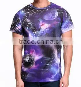 Galaxy Printed Short Sleeve T-shirt thumbnail-1