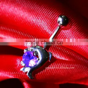 Indian Body Piercing Jewelry Belly Navel Ring thumbnail-1