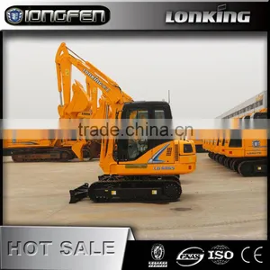 LG6065E Factory Price 6 Ton Lonking Yan Mar Engine Excavator for Sale thumbnail-1