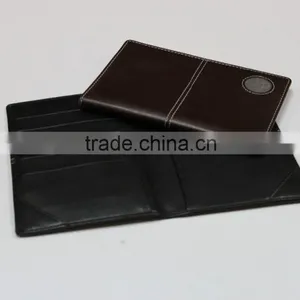 Dongguan Factory Direct Custom High-quality Leather Passport Holder With Multi-function Pocket and Customized Logo thumbnail-4