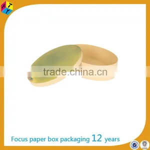 Custom Brown Kraft Packaging Circular Box thumbnail-1