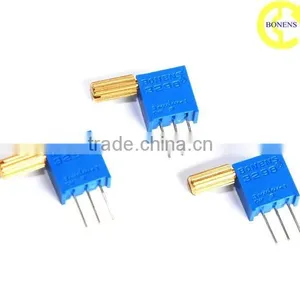 3296X 8mm Gold Metal Knob Potentiometer thumbnail-2