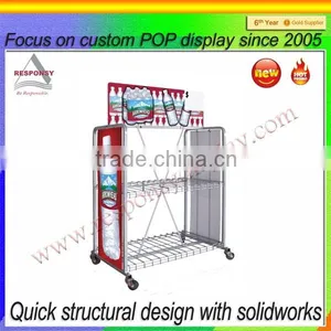 POP Free Standing 5 Gallon Water Bottle Display Stand thumbnail-3