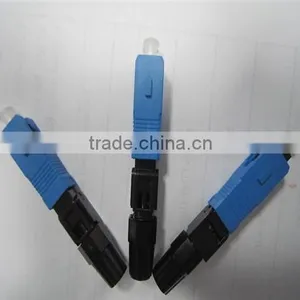 Manufacturer Drop Cable SC Upc Single Mode FTTX FTTH Quick Connector thumbnail-2