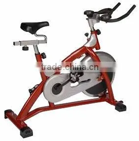 Commercial Gym Equipment Professional Belt Drive Spin Bike thumbnail-1