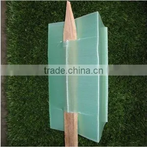 Corrugated Plastic Tree Guards/Fluted pp Tree Protector,triangle Guard thumbnail-1