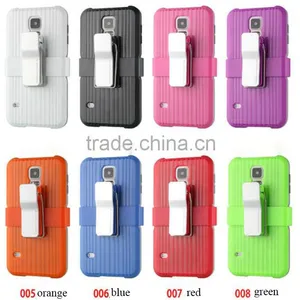 Factory Price Armor Phone Case TPU+PC Smartphone Support Clip for Samsung Galaxy Grand s3 s4 s5 Case thumbnail-6