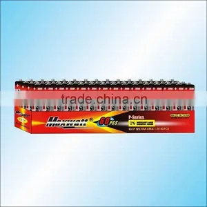 R03P SIZE AAA UM-4 DRY CELL BATTERY 5DOZ/SHRINK TRAY thumbnail-1
