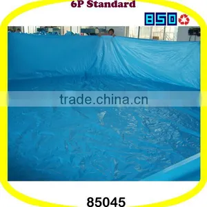 PVC Solid Blue Swimming Pool Lining thumbnail-1