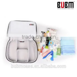 BUBM Clear PVC Portable Zipper Digital Storage Bag With Three-piece thumbnail-6