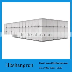 GRP FRP SMC Sectional Water Storage Tank For Fire Fighting and Drinking Water Storage thumbnail-1