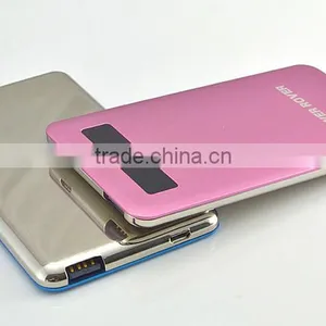 Ultra Slim Power Bank 4000mah With Touch Panel LED Display thumbnail-5