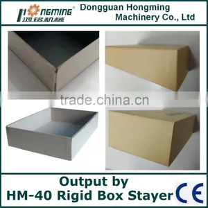 HM-40 Greyboard Rigid Box Corner Pasting Machine thumbnail-3