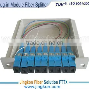 PLC Optical Fiber Splitter With SC/PC Connector thumbnail-1