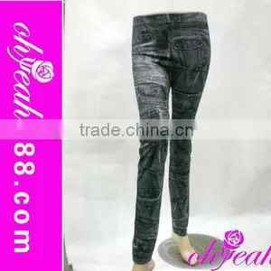 Wholesale Price Hot Sexy Ladies Print Leggings Cotton thumbnail-1