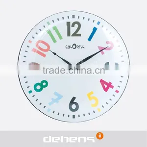 14 Inch Color Plastic Clock for Promoption thumbnail-2