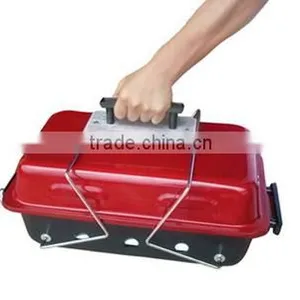 Camping Charcoal Bbq Portable Folding Barbecue Grill thumbnail-1
