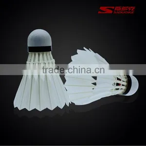 Super High Quality Class A Duck Feather Shuttlecock Badminton for Practice thumbnail-1