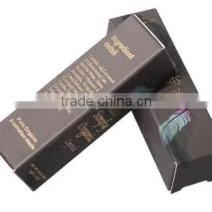 Different Design Black Paper Perfume Packaging Box thumbnail-2