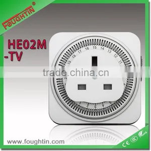 DIGITAL TIMER SOCKET UK SOCKET TO UK PLUG thumbnail-1