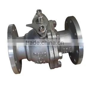 ANSI B16.5 Flanged Two Way Ball Valve thumbnail-1