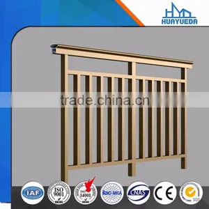 Staircase Aluminum Railing ,Aluminum Stair Railings; Aluminum Railings for Outdoor Stairs thumbnail-1