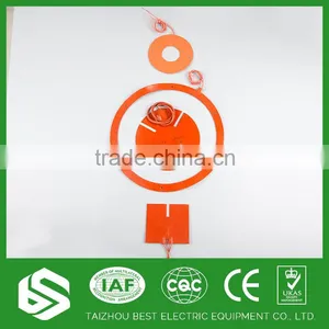 Factory Direct Sale 24v High Quality Round Silicone Rubber Heater thumbnail-1