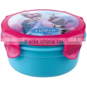 3D Lenticular Printing Plastic Food Storage Box, BPA Free Snack Pot, Kids Take Away Container Plastic Food Box thumbnail-2