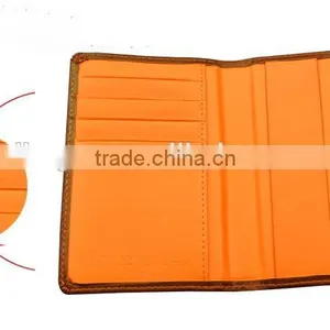 Supply Custom Logo Leather Passport Holder Passport Case( W202) thumbnail-3